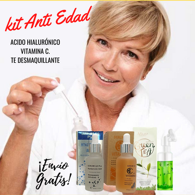 KIT ANTI EDAD ¡¡ Lo mejor para tu Piel !!